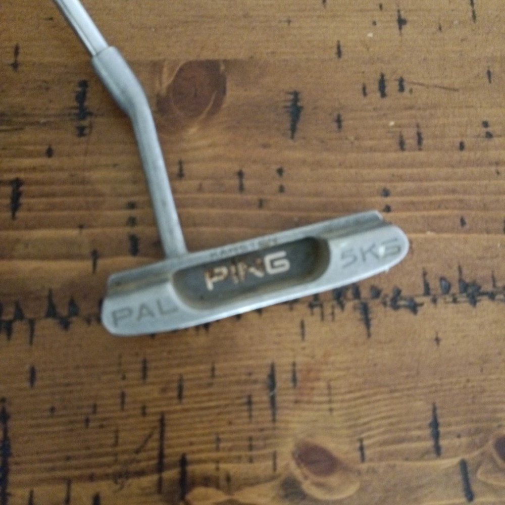 Ping Karsten Pal 5KS Putter Right Hand 34 Inch Steel Golf Club Silver